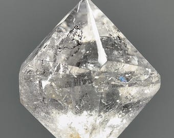 RARE Enhydro Tibetan Quartz 3 MOVING BUBBLES - Mobile Carbon Inclusions, Rainbow Filled, Dolomite