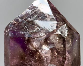 Seltener Enhydro Shangaan Amethyst MOVING BUBBLE – Record Keeper, Glitter Hämatit, Elestial, Transmitter