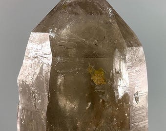 Rare Enhydro Malawi Smoky Quartz HUGE MOVING BUBBLE - Record Keepers, Extra Terrestrial, Rainbows