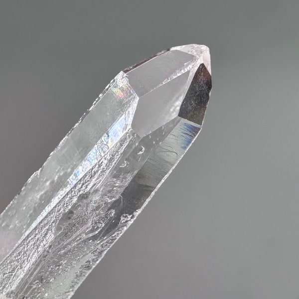 Stunning Optical Clarity Record Keeper High Grade Starbrary Quartz From Brazil 16.9g PLEASE READ DESCRIPTION Large Isis face / Time links