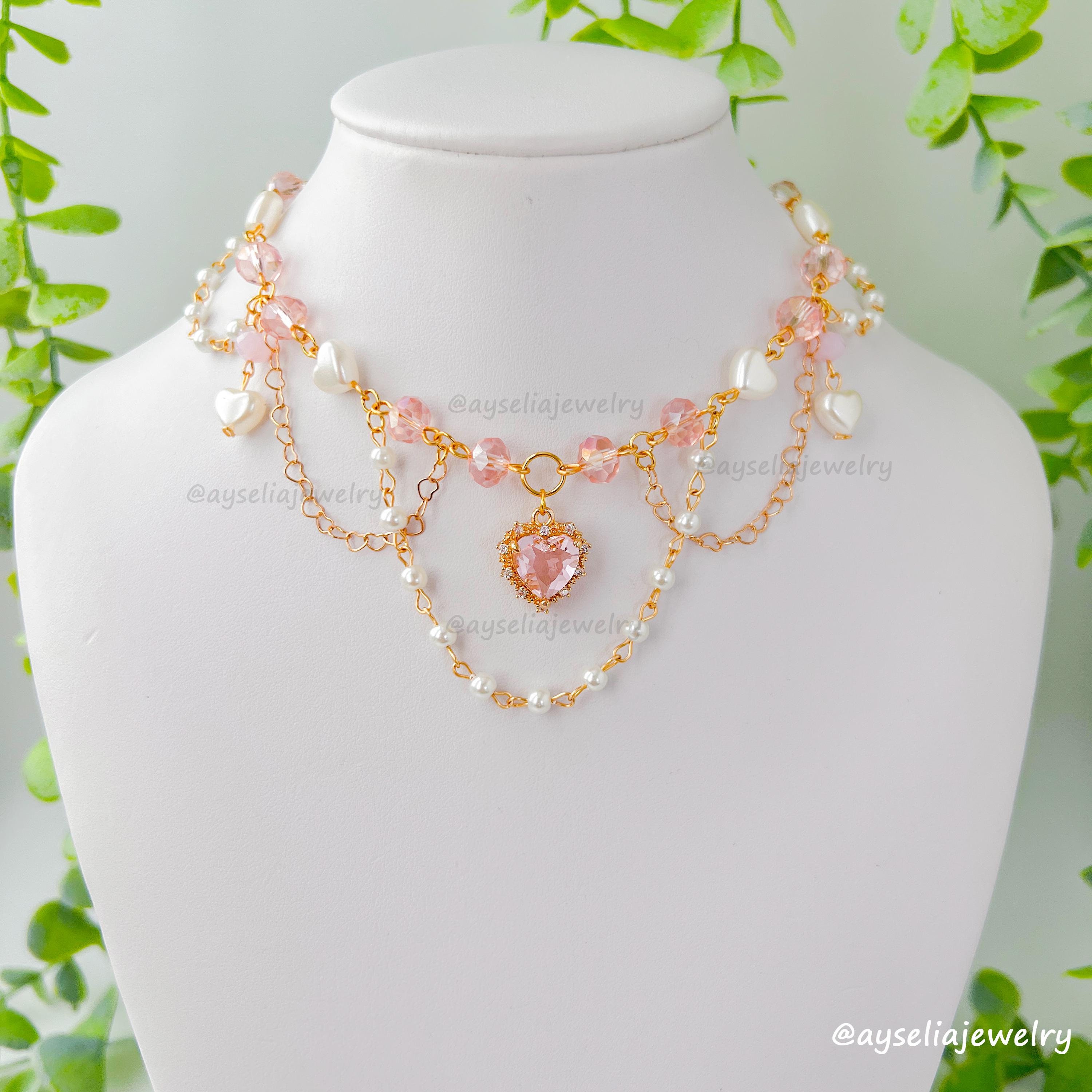 アクセサリー LOVE CHOKER WITH CRYSTAL Forever In Love Rhinestone Choker | Windsor