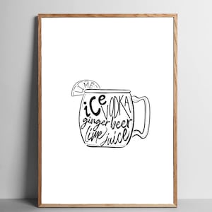 Moscow Mule Recipe Illustration