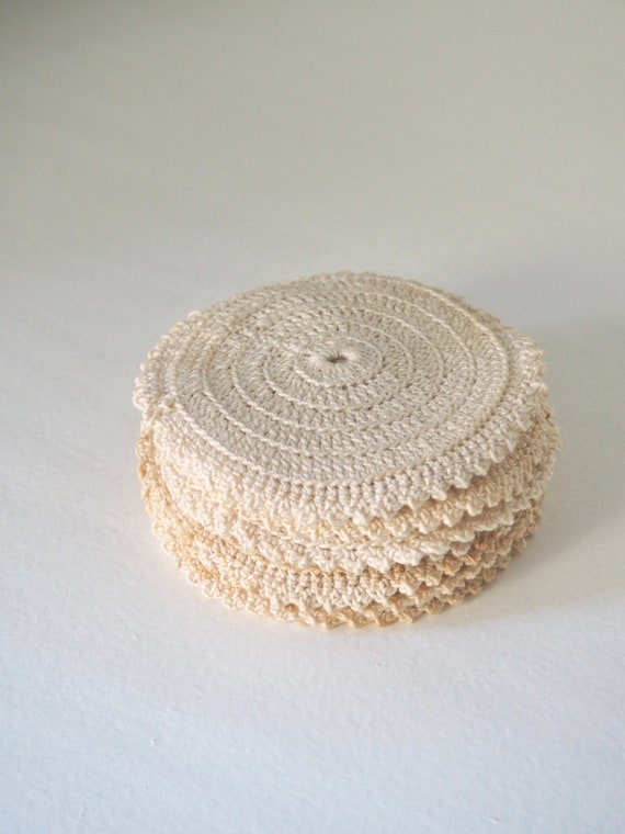 Crocheted Coaster Set