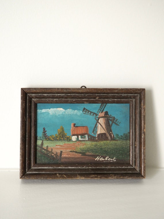 Idyllic Vintage Oil Painting