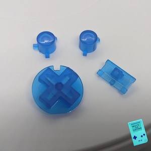 BRAND NEW Game Boy Pocket Button Set Choose your Color! Solid and Translucent GBP Usa Ready to Ship! Great Parts for your next Project! Look