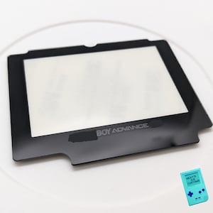 BRAND NEW Game Boy Advance SP Glass Replacement Screen Lens with adhesive backing Usa Ready to Ship! Great parts for your next project!