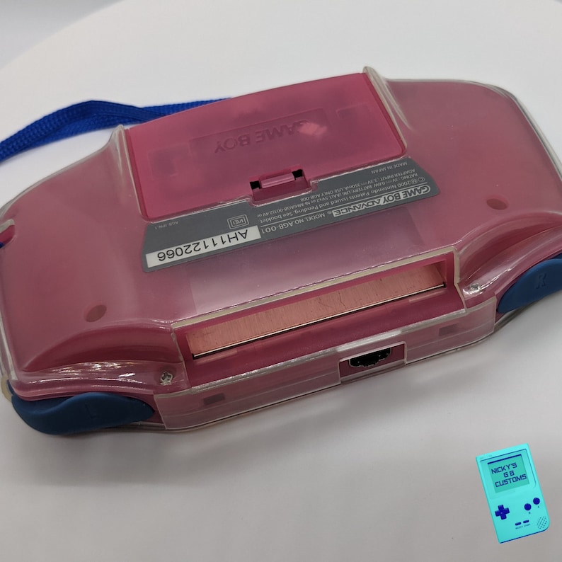 Game Boy Advance Gba CLEAR or FROST Soft TPU System Cover Protector Fits Like a Glove! Ready to Ship! Usa Great Parts for your next project! image 3