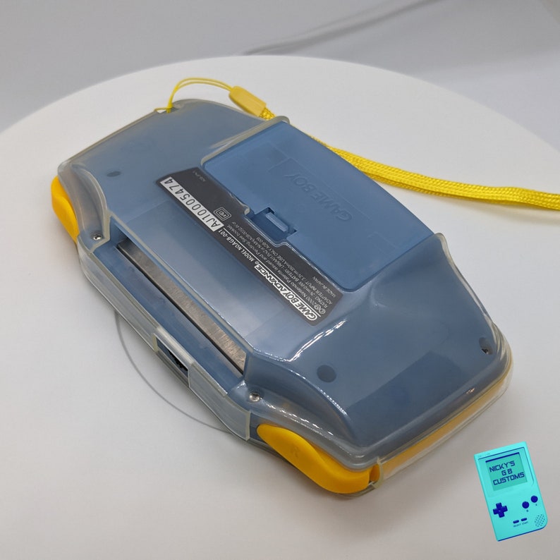 Game Boy Advance Gba CLEAR or FROST Soft TPU System Cover Protector Fits Like a Glove! Ready to Ship! Usa Great Parts for your next project! image 4