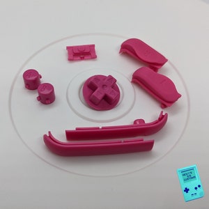 Game Boy Advance GBA PREMIUM High Quality Button Set Choose your Color! Usa Ready to Ship! Great Parts for your Next Project!