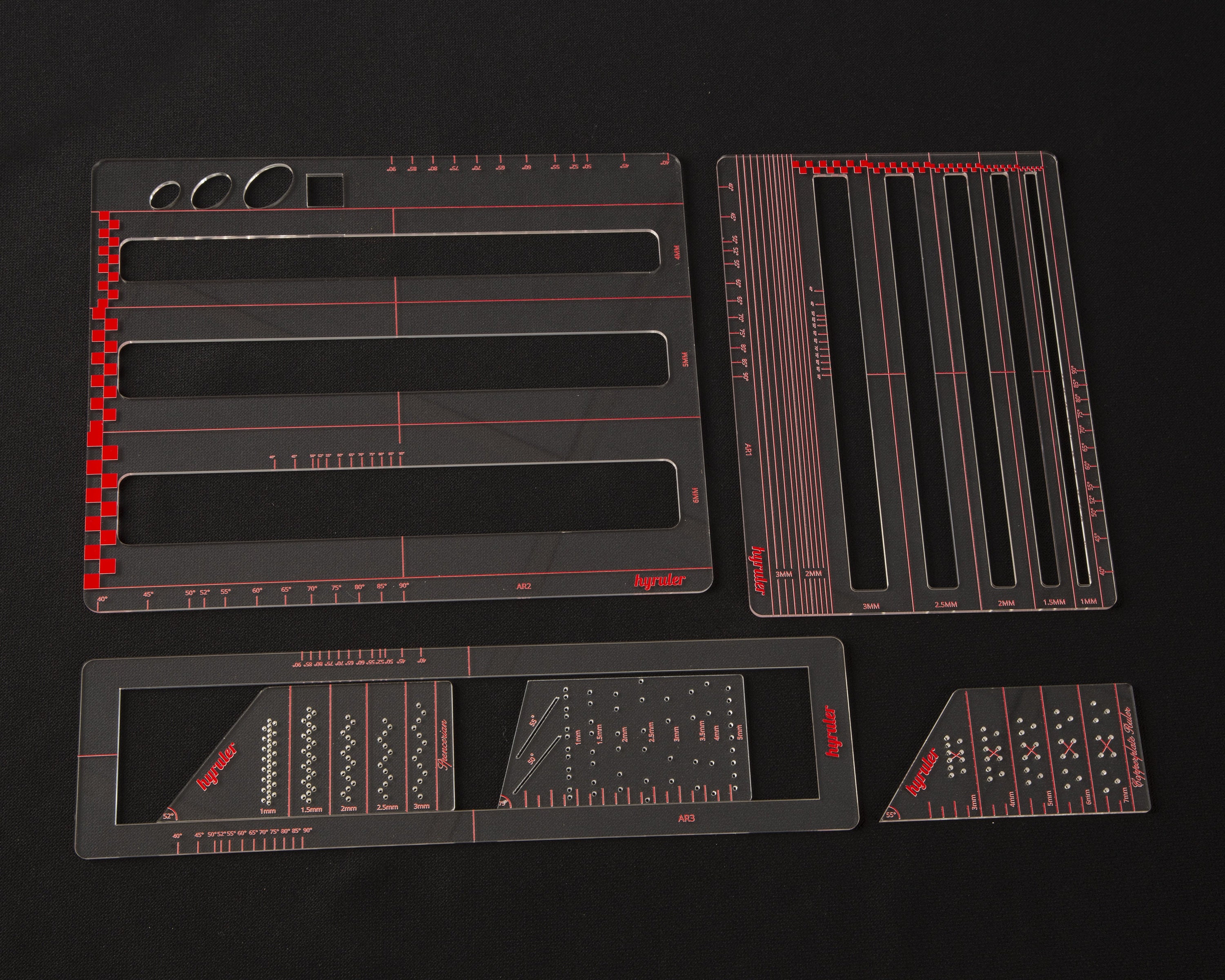  Operitacx Line Drawing Ruler Rulers for Students