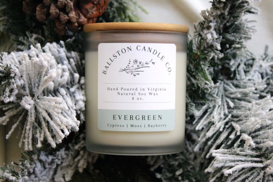 Evergreen Soy Candle Etsy