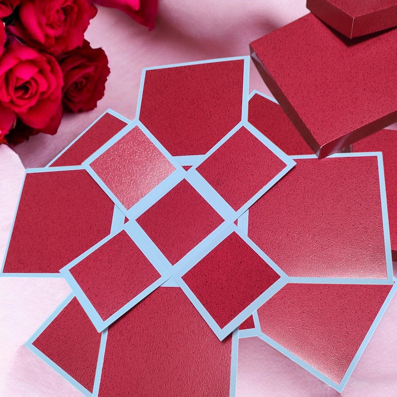 Exploding gift boxes unique gift idea for birthdays Christmas Easter valentines and many more occasions immagine 3