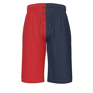 Custom Two Color Men's Over-The-Knee Shorts