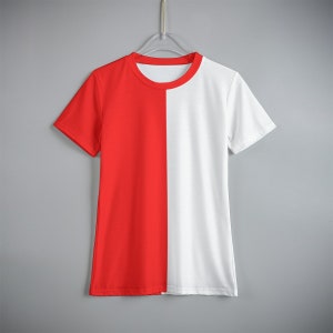 Barn Halv och halv t-shirt