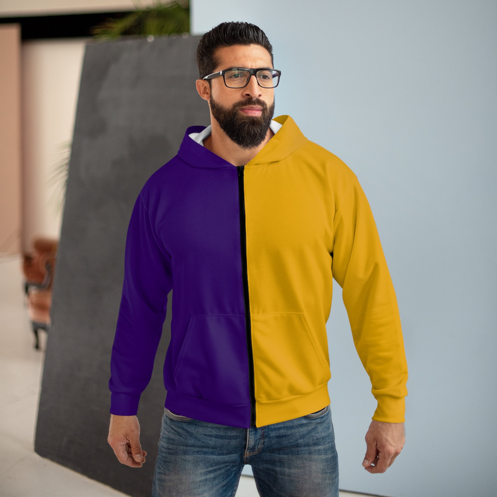 Two Tone Hoodie - Etsy