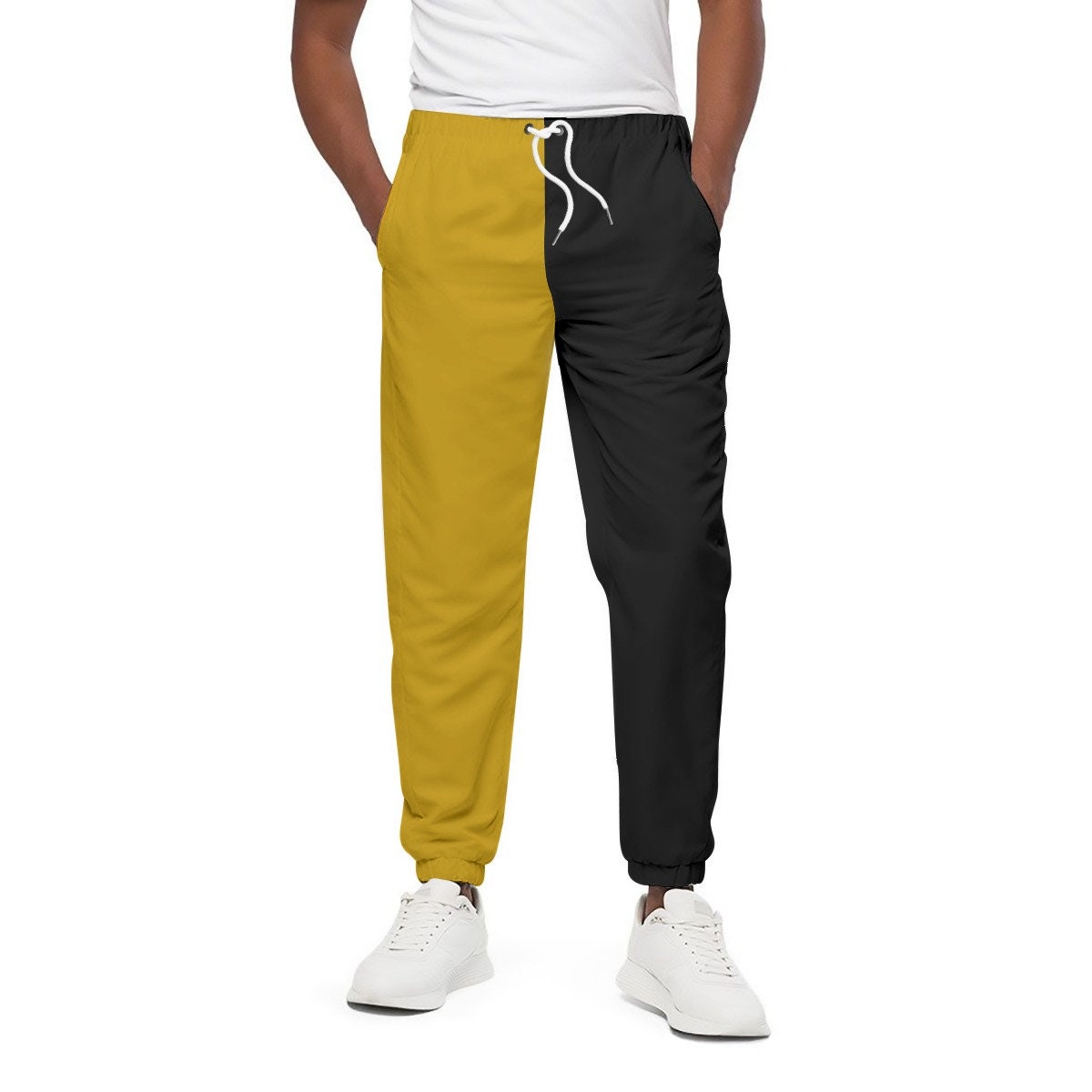 Two Color Sweatpants Etsy