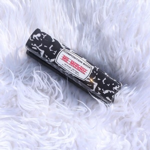 Handmade Glittered Epoxy Composition Book Style Teacher Stapler – Sparkling Custom Glitter Desk Accessory, Perfect Gift for Teachers
