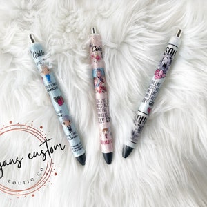 Glittered Golden Girls Pen Set