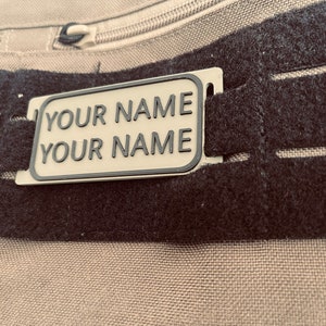 Your Name - MOLLE Patch