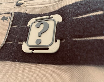 Individueller Patch für MOLLE System aus Kunststoff