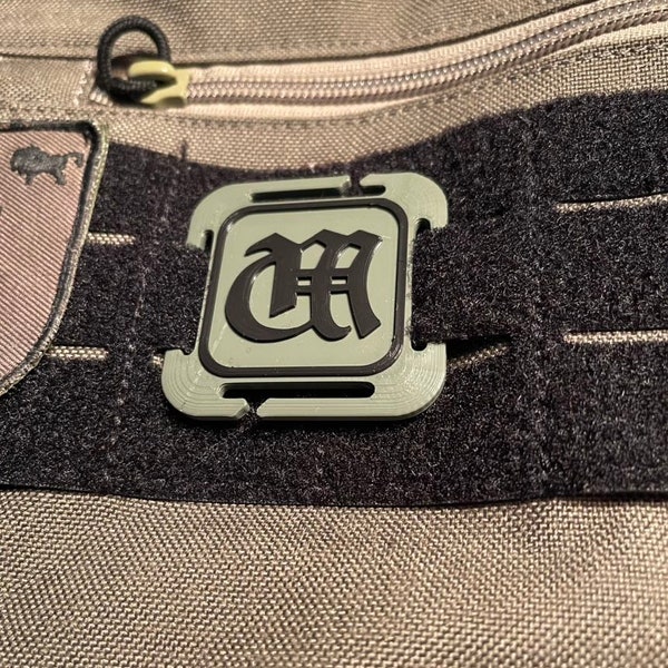 Gutenberg Buchstaben - Alte Deutsche Schrift MOLLE Patch