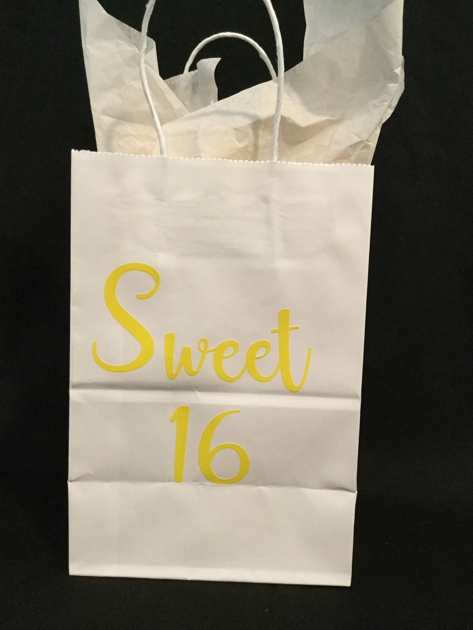 Colorful Sweet 16 Birthday Gift Bags,sweet 16 Party Favors,sweet 16