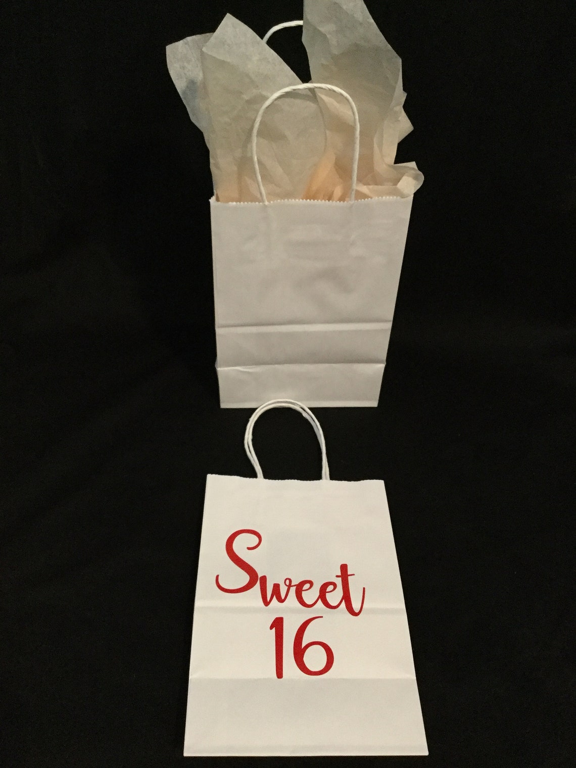 Colorful Sweet 16 Birthday Gift Bags,sweet 16 Party Favors,sweet 16