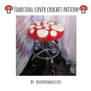 Crochet Mushroom Stool Pattern