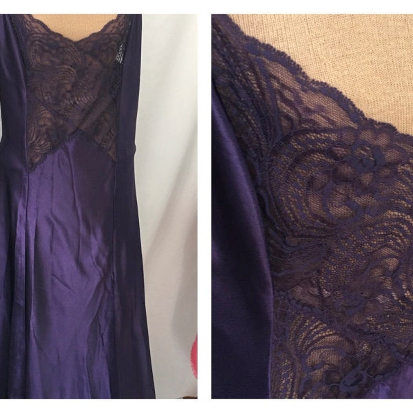 Dark Purple Dress - Etsy