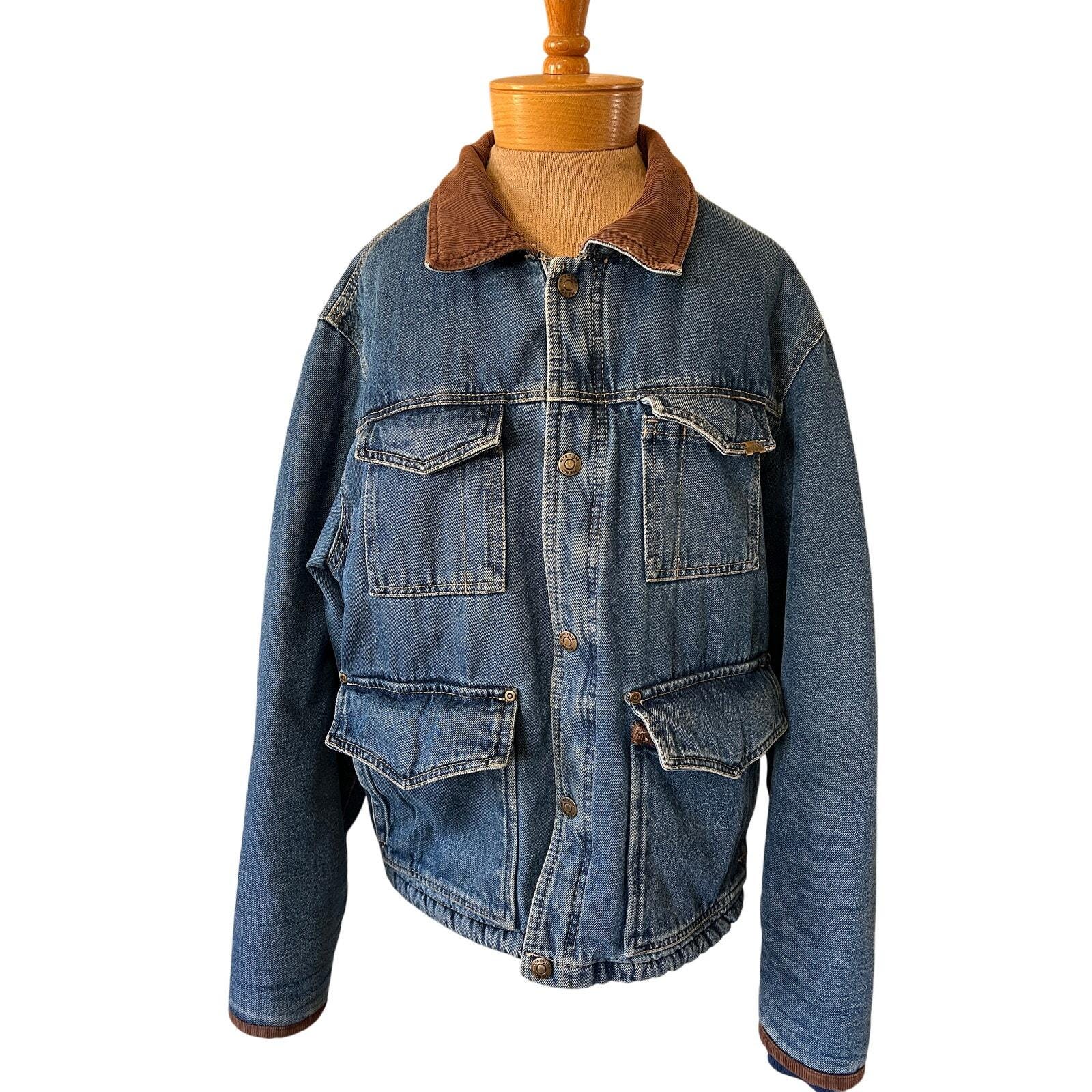 激安純正品 90s wrangler yarn dyed trucker Jacket 【公式通販】