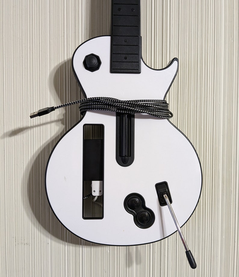 V3 Wii Gitarren Adapter MIT NEIGUNG für Clone Hero und RB4 Rock Band 4 Bild 8