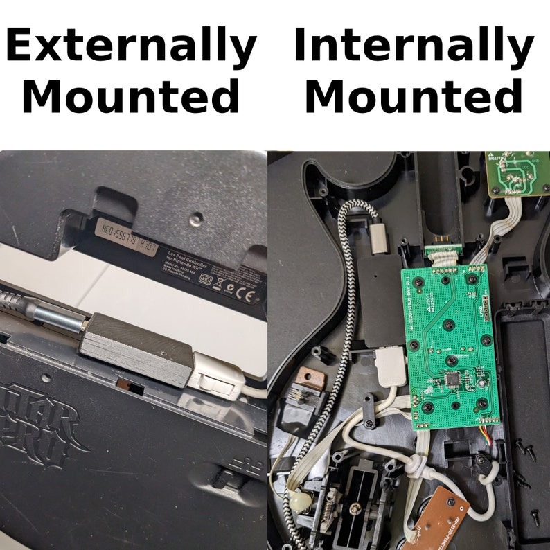 Wii-Gitarrenadapter für Clone Hero und RB4 Rock Band 4 V2 Bild 6