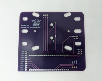 Guitar Hero Controller strumboard/fretboard V1 van RetroCultMods