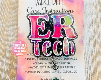 ER Tech-badgehaspel / ID-houder
