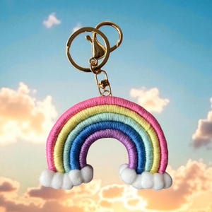 Rainbow Keychain