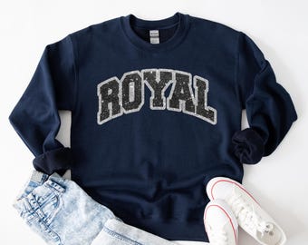 Personalized Glitter Text Sweatshirt – Custom Name Pullover