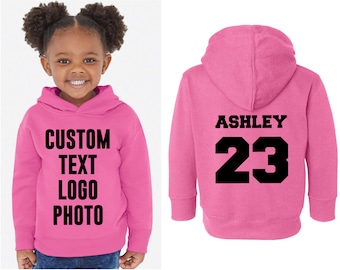 Personalized Sweatshirt, Your text or Logo on Hoodie, Custom Hoodie, Your Logo on sweatshirt, Oversized Hoodie