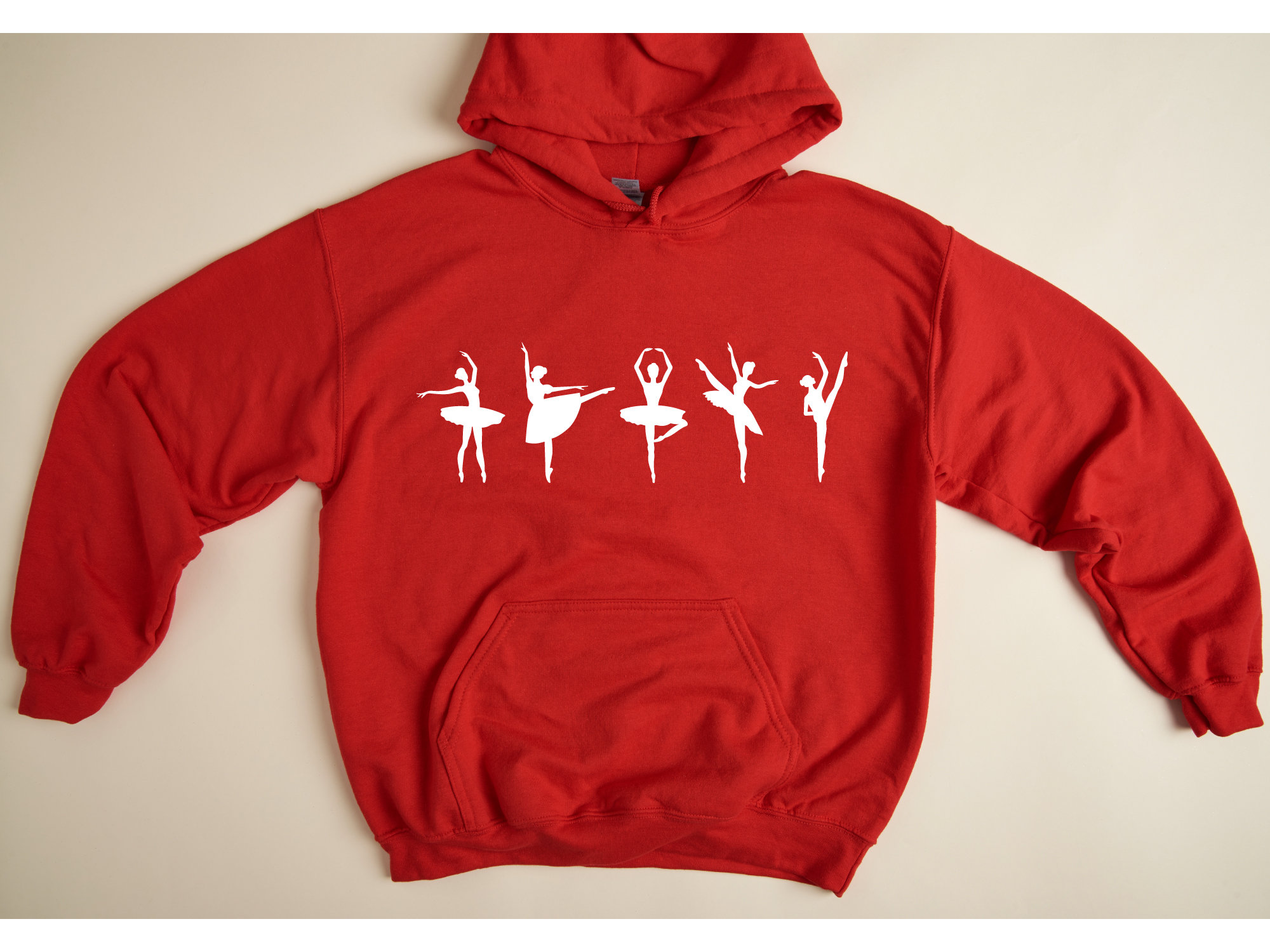 Girls Ballerina Dance Sweatshirt – Soft Fleece Pullover With Ballet Design, Pre-Shrunk & True To Size