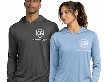 Custom Logo Hoodie: Breathable, Quick-Dry - UPF 50 Sun Shield
