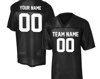 Personalized Football Jersey: Custom Name and Number