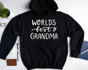 World Grandma Hoodie, Nana Sweatshirt, Mothers Day Gift