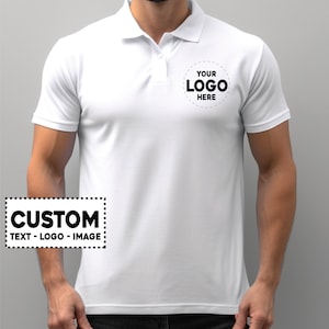 Polos personnalisés pour affaires et loisirs - Personnalisables, logos personnalisés, vêtements de golf d'équipe, vêtements d'entreprise de haute qualité