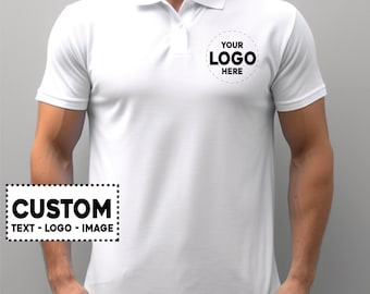 Custom Polo Shirts for Business & Leisure - Customizable, Personalized Logos, Team Golf Apparel, High-Quality Corporate Wear