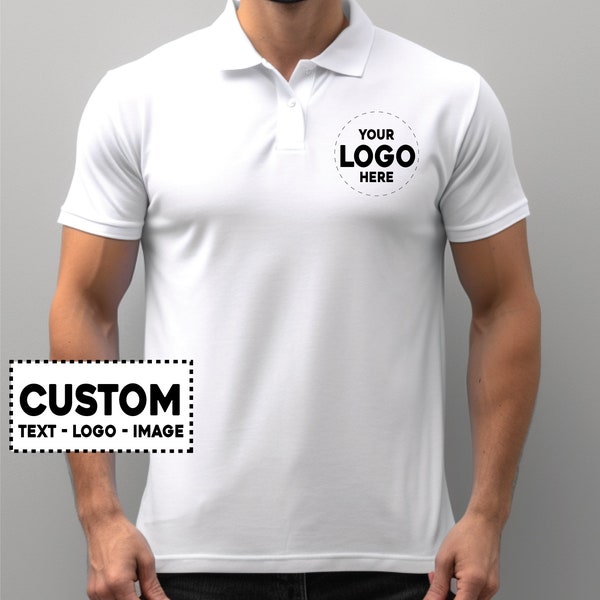 Custom Polo Shirts for Business & Leisure - Customizable, Personalized Logos, Team Golf Apparel, High-Quality Corporate Wear