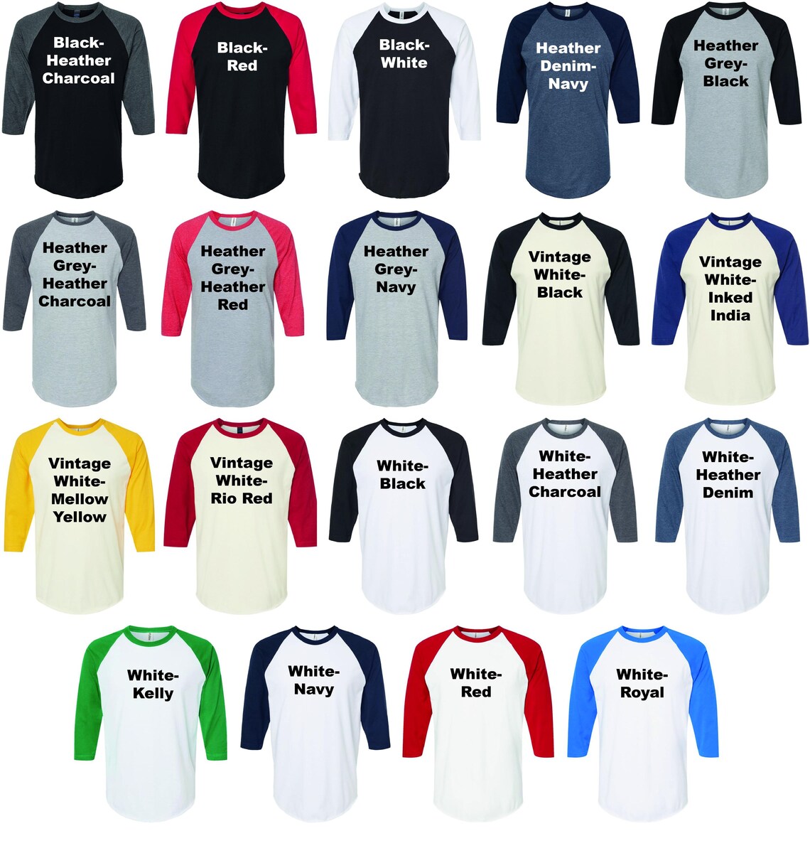 Retro Varsity Letter Baseball Raglan - Custom Team Jersey, Personalized ...