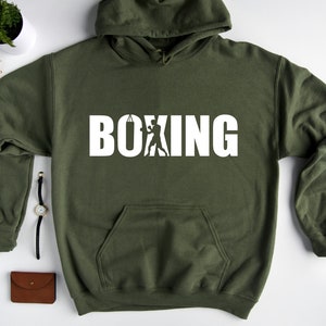 Boxing Hoodie Sweatshirt, Boxer Hoodie, Boxing Lover Gift, Boxing Sweatshirt, Boxing Lover Hoodie, Gift For Boxer image 4