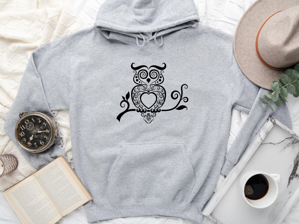 Owl Hoodie Sweatshirt | Cute Owl Hoodie | Owl Hoodie | Cute Animal Hoodie | Animal Lover Hoodie | Hoodies For Women | Gift For Animal Lover Iconictees