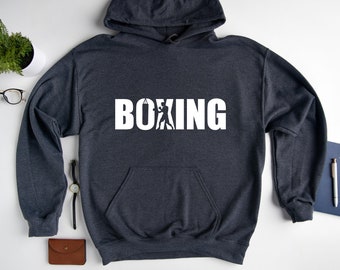 Boxing Hoodie Sweatshirt, Boxer Hoodie, Boxing Lover Gift, Boxing Sweatshirt, Boxing Lover Hoodie, Gift For Boxer