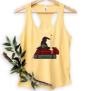 Halloween Pompoen Tank Top, Heksenhoed Tank Top, Heks Pompoen Tank Top, Magic Tee, Pompoen Tee, Halloween Witch Tee, Halloween Tank Top