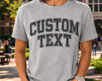 Personalized T-Shirt: Custom Text and Logos - Unisex Cotton Tee